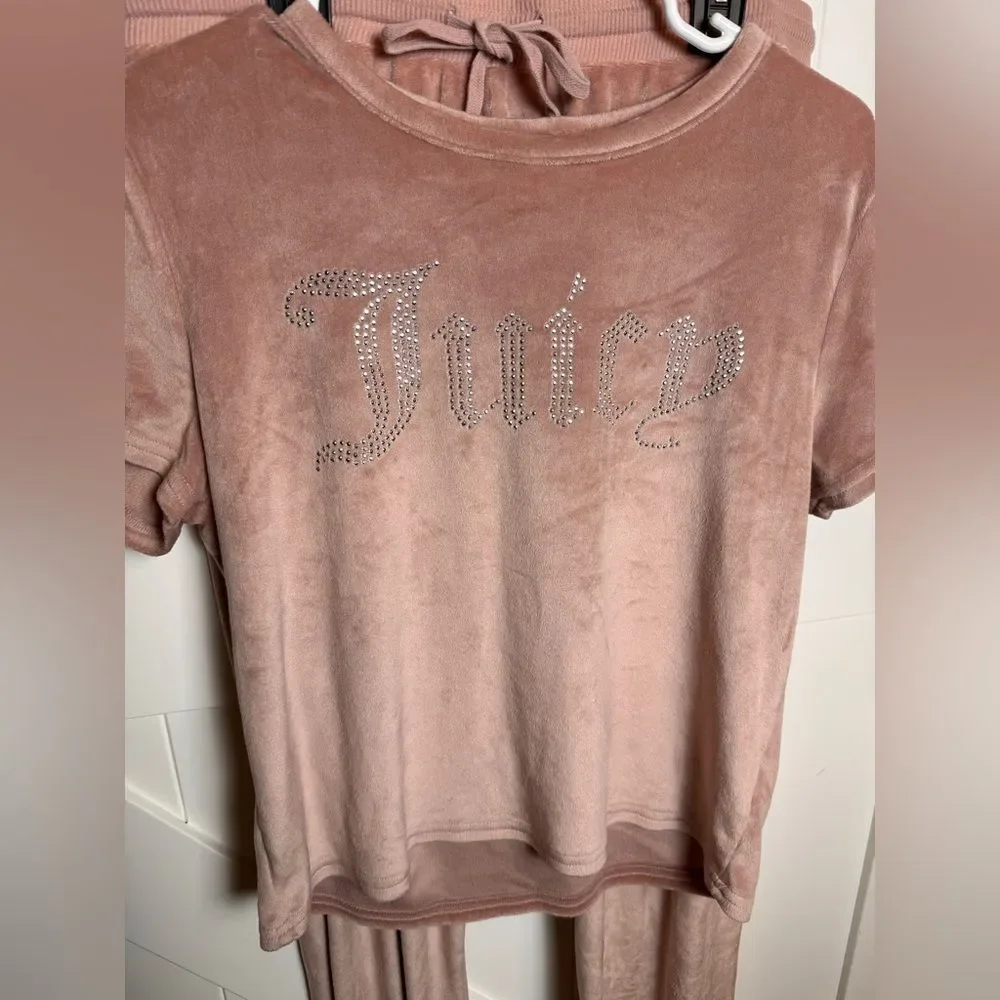 Juicy Couture blush velour